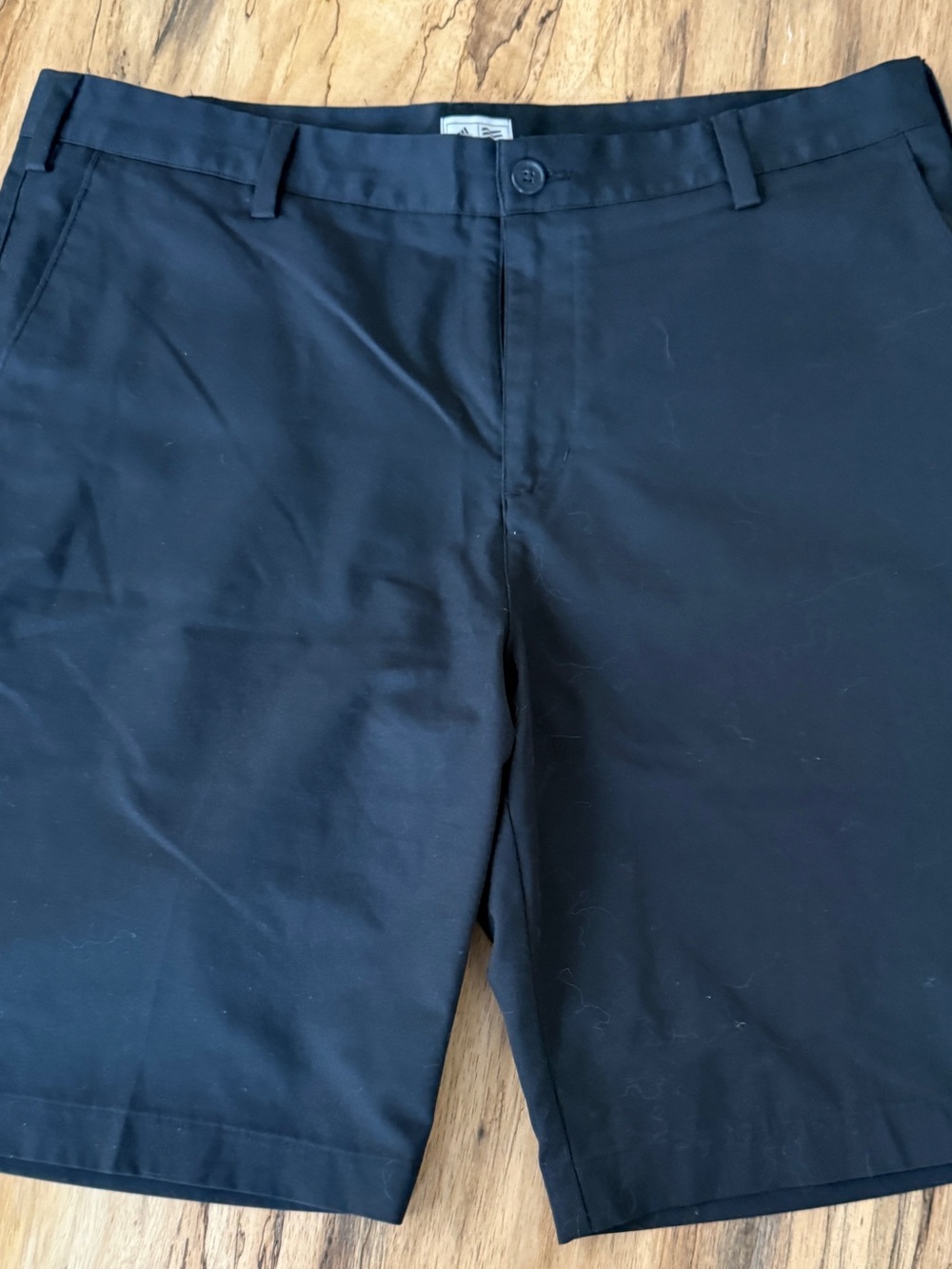 Adidas Men's Black Stretch Golf Shorts